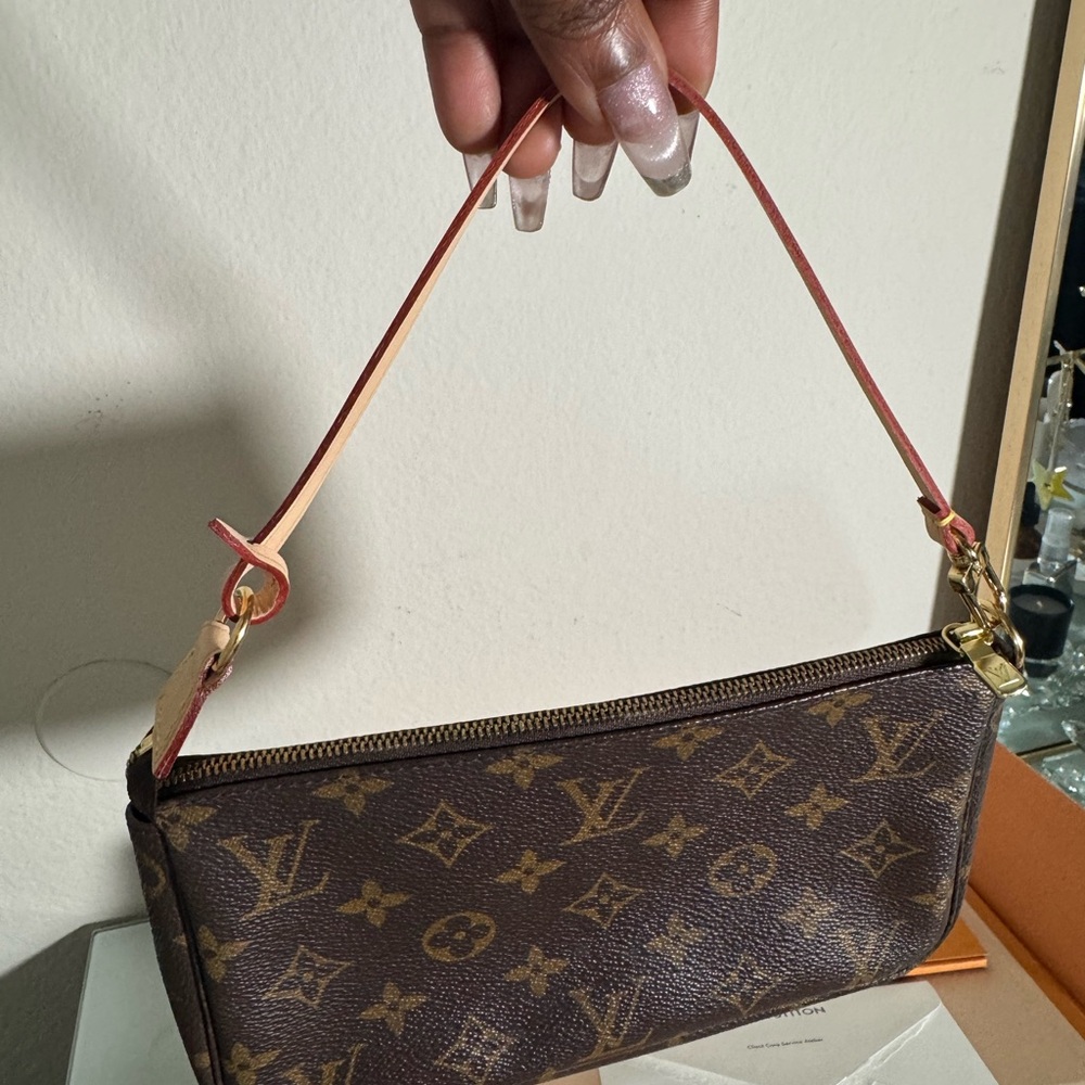 Authentic Louis Vuitton Monogram Pochette Accessoires